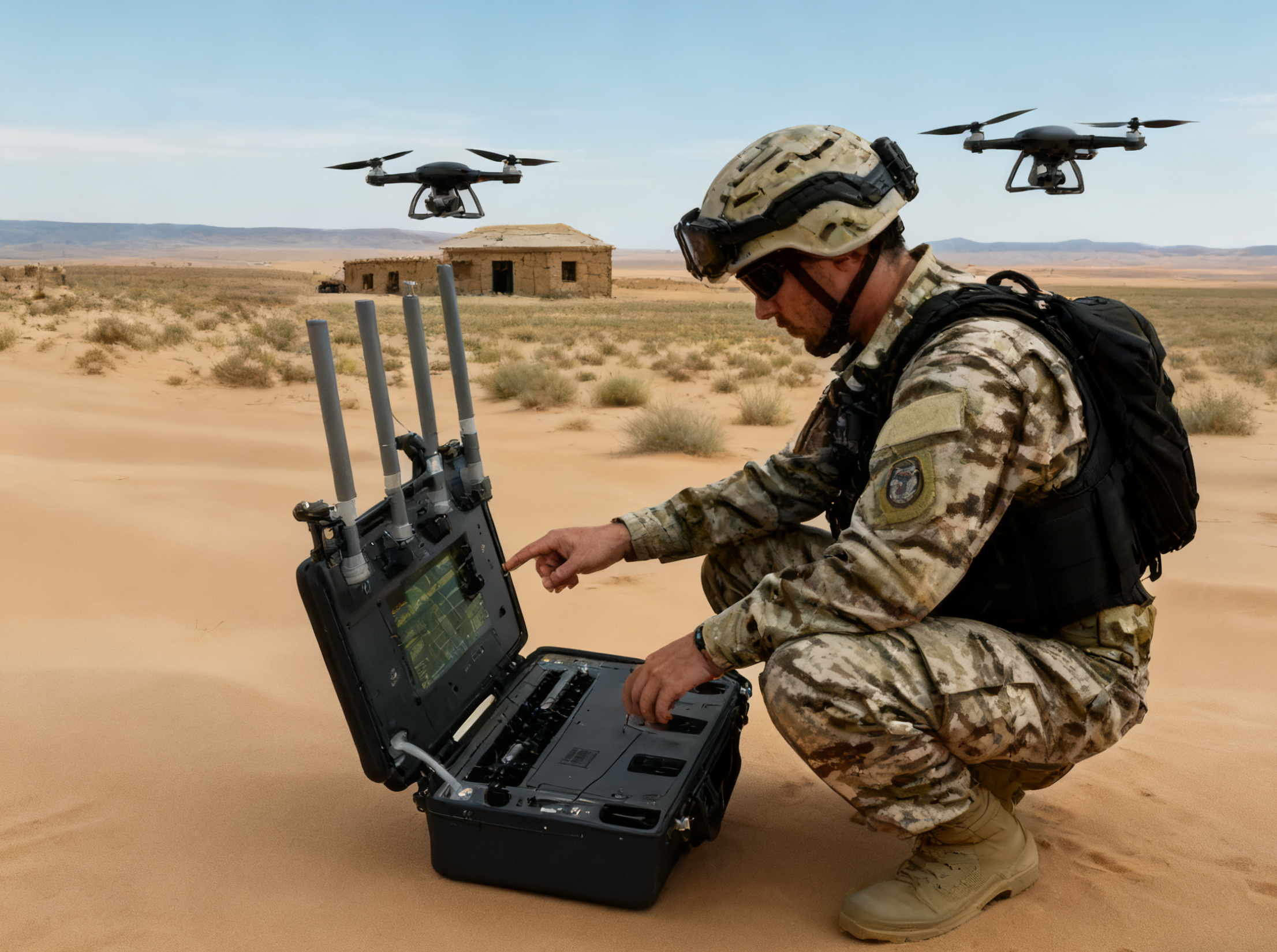 Anti drone jammer
